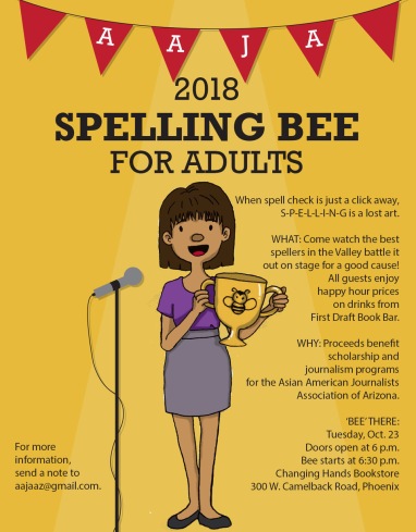 AAJA Spelling Bee for Adults, 10-23-2018, Phoenix